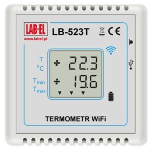 LB-523 Thermohygrometer - Temperature and Humidity Recorder with WiFi Communication